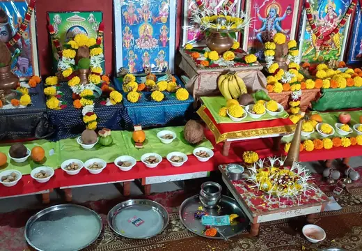 Havan and puja arrangement